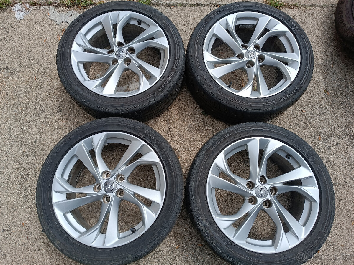 Opel Astra K - originál alu disky 7,5x17 et44
