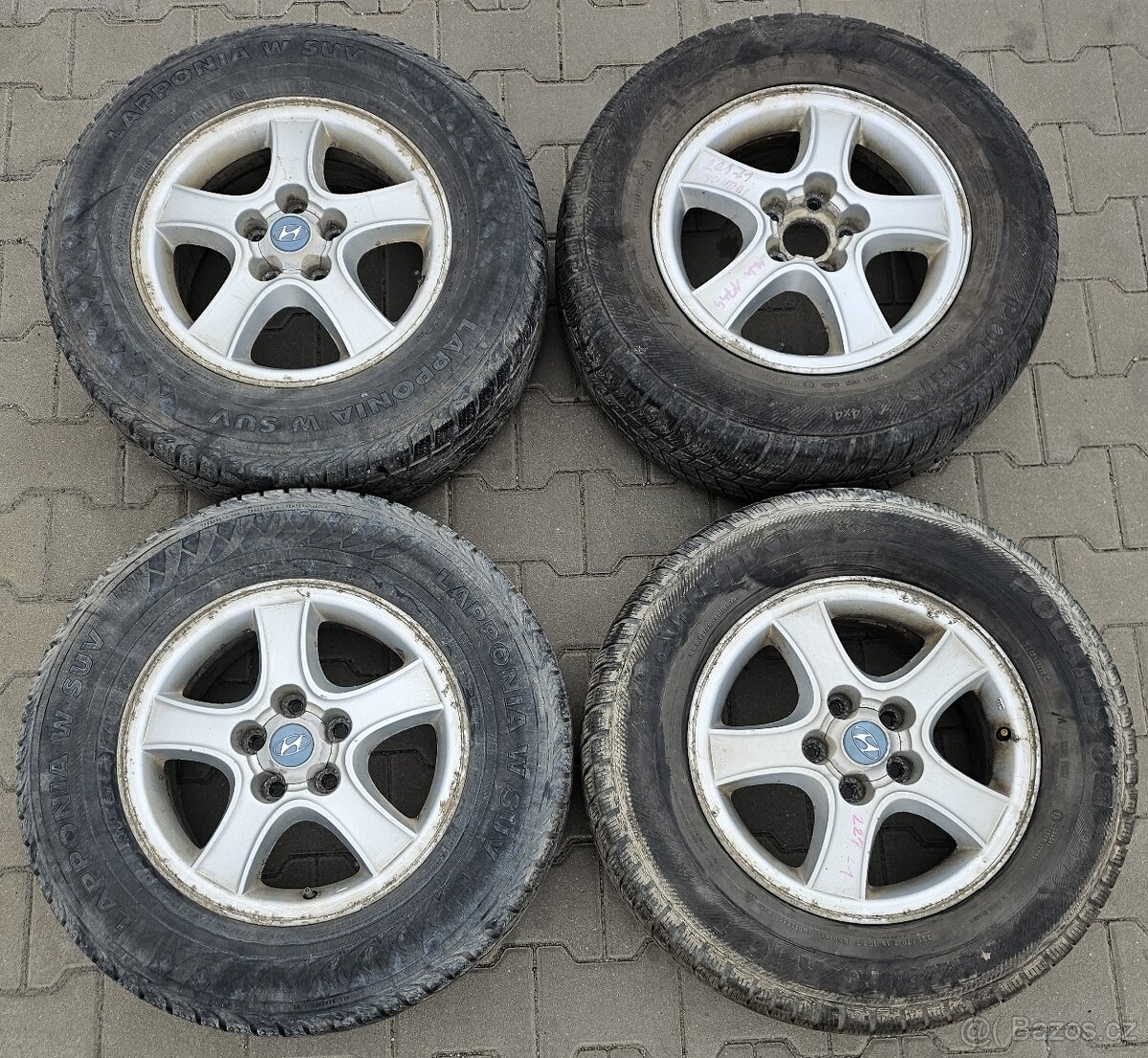 Prodám ALU kola Hyundai č. 1744