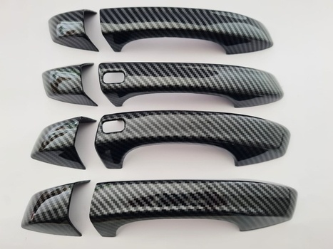 KARBONOVÉ klučky krytky klučiek pre ŠKODA / VOLKSWAGEN