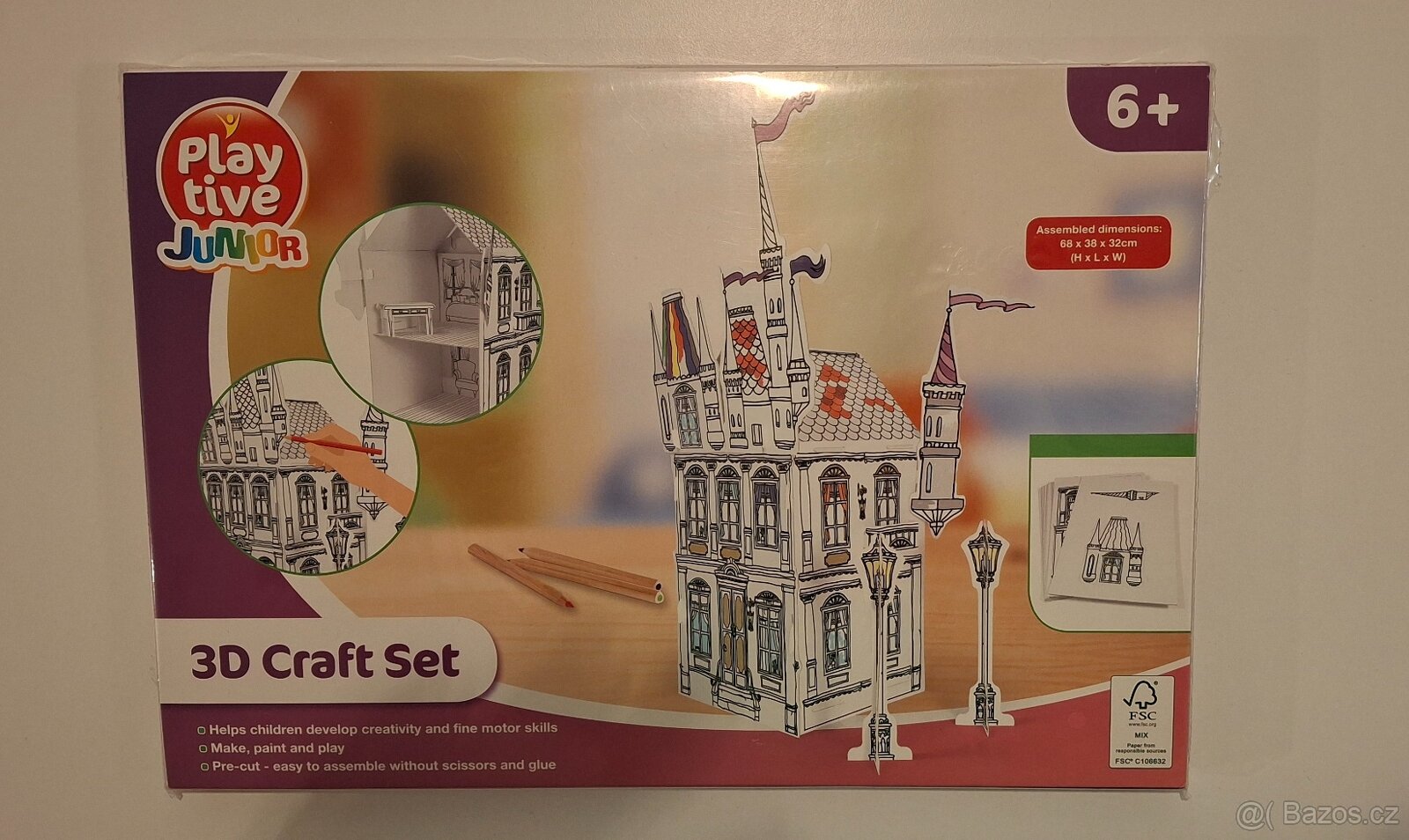 Sada kreativní 3D dům Playtive Junior