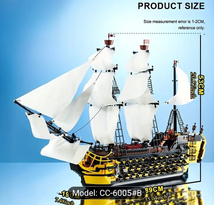 Stavebnice "lego" Endreavord piráti z Karibiku