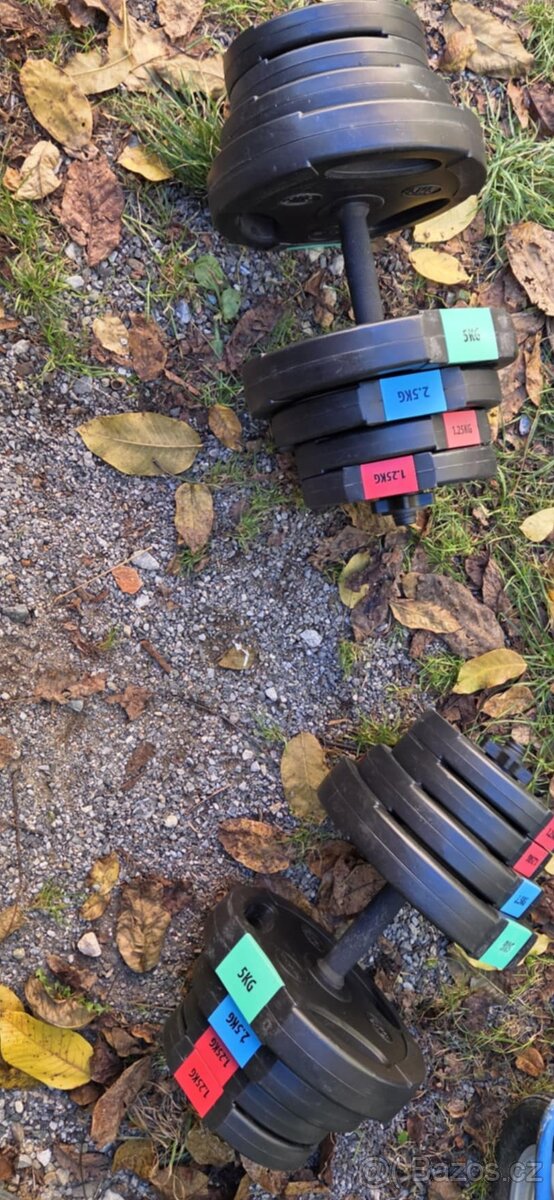 Cinky jednoruční nakládací celkové 2x21kg