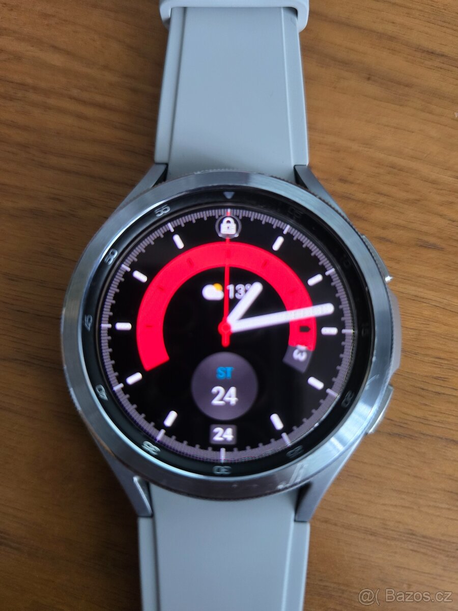 Samsung Galaxy Watch 4 Classic LTE (46 mm) – stříbrné