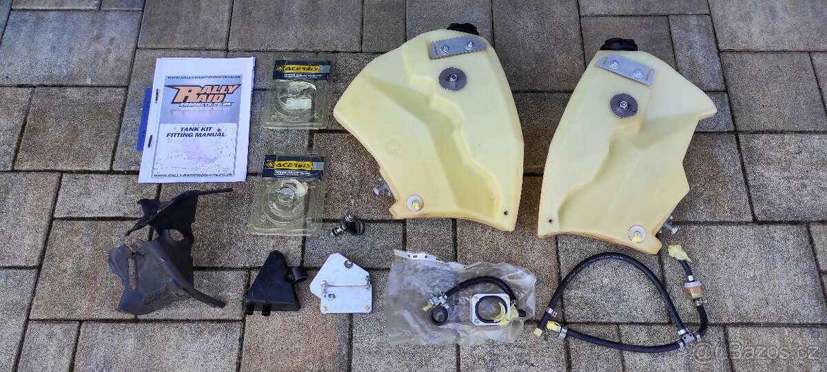 KTM 690 Enduro R Rally Raid EVO 1 přídavné boční nádrže