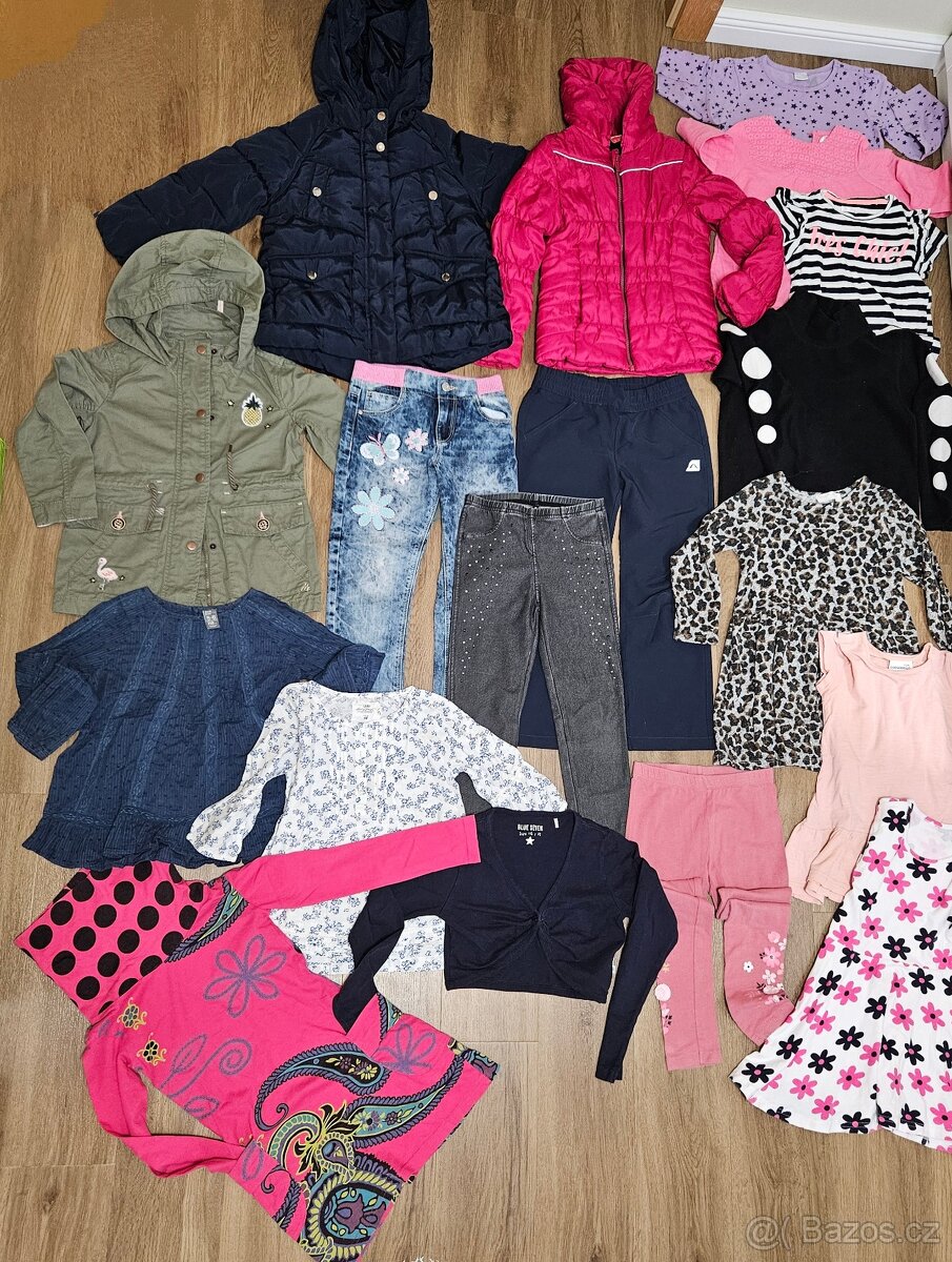 Oblečení, holčička vel. 116cm