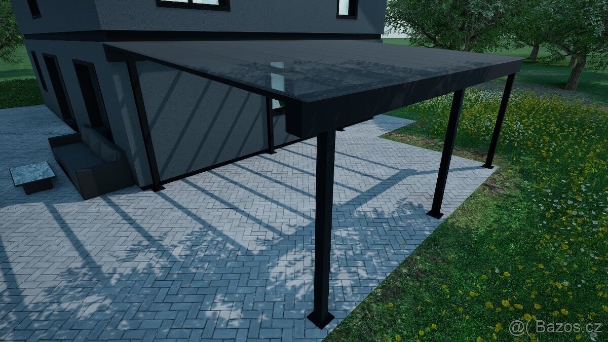 Přístřešek na auto, carport, zastřešení