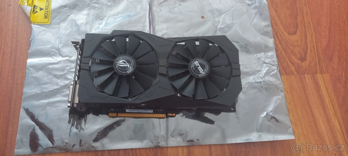Prodám ASUS ROG STRIX GAMING RX470 8GB