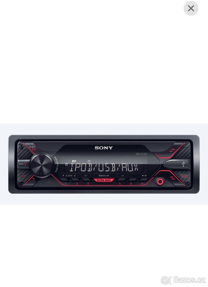 Autorádio Sony DSX A210UI