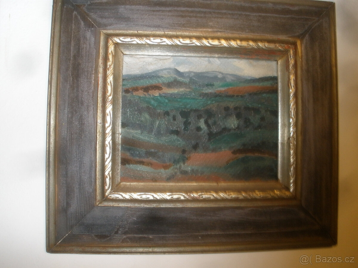 Obraz, krajinka-J.Kočí