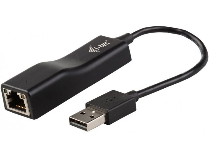 UsB adaptér i-tec USB 2.0/RJ45 (U2LAN) černá