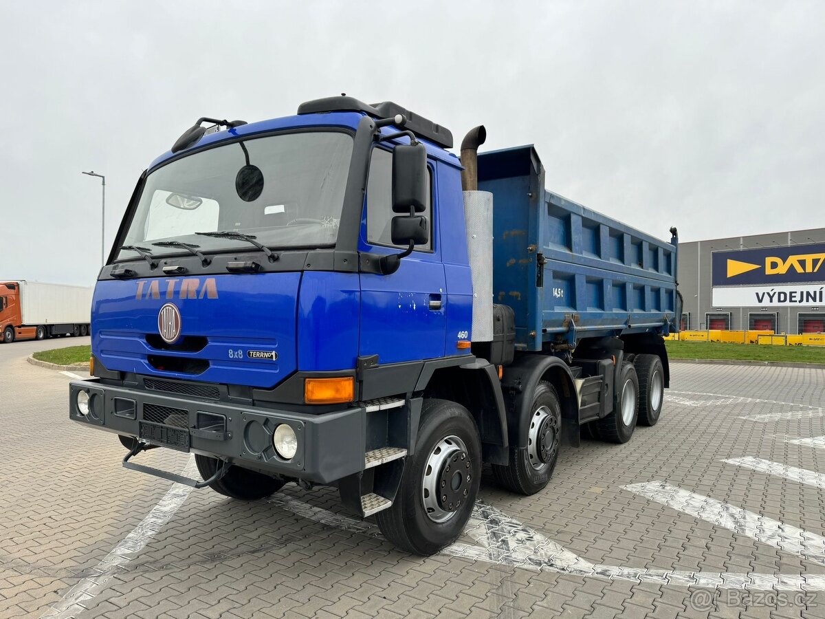 Tatra TERNO 8X8 třístranný sklápeč