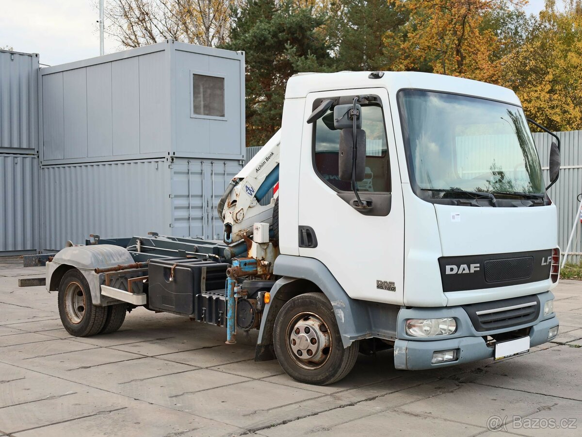 DAF LF45.180, HYDRAULICKÁ RUKA GORMACH (1850 KG, 12,7m), NOV