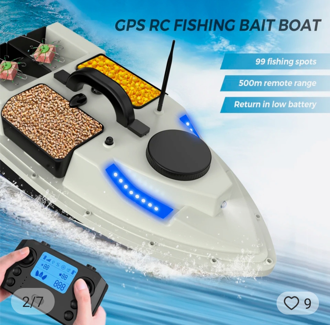 Zavážecí loďka GPS model 2023, záruka, servis a cz návod