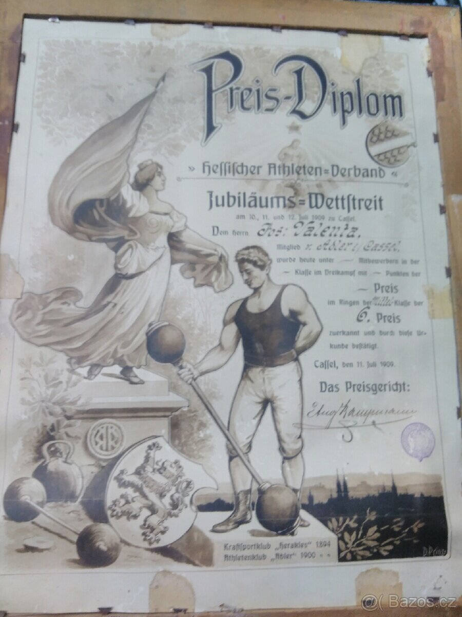 Diplom 1909
