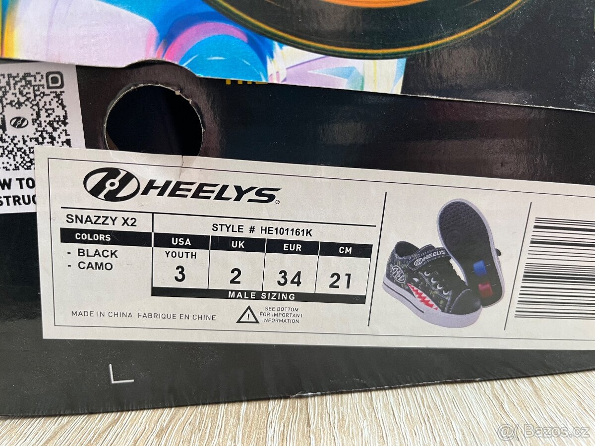 Prodám koloboty Heelys