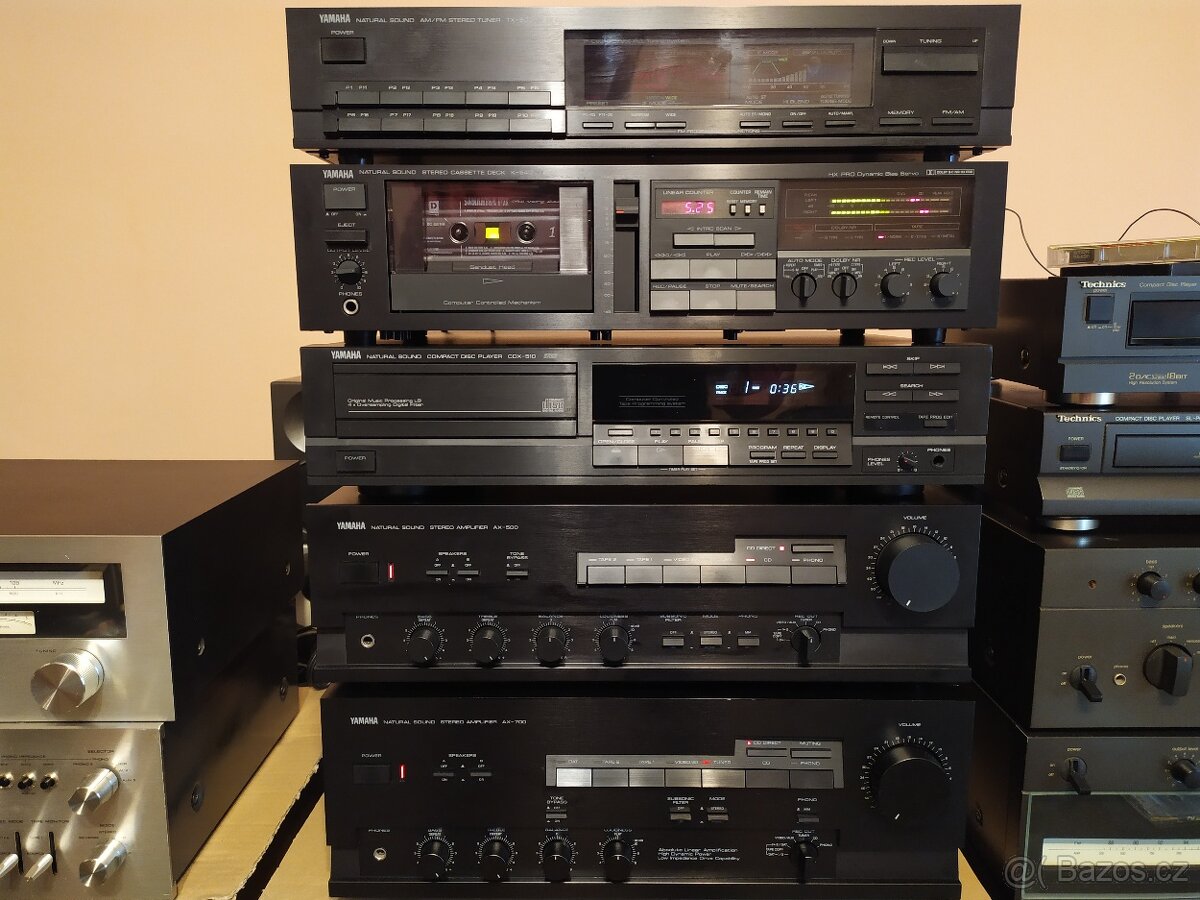 Yamaha A-520, AX-500,TX-500,TX-900,KX-300,CDX-510