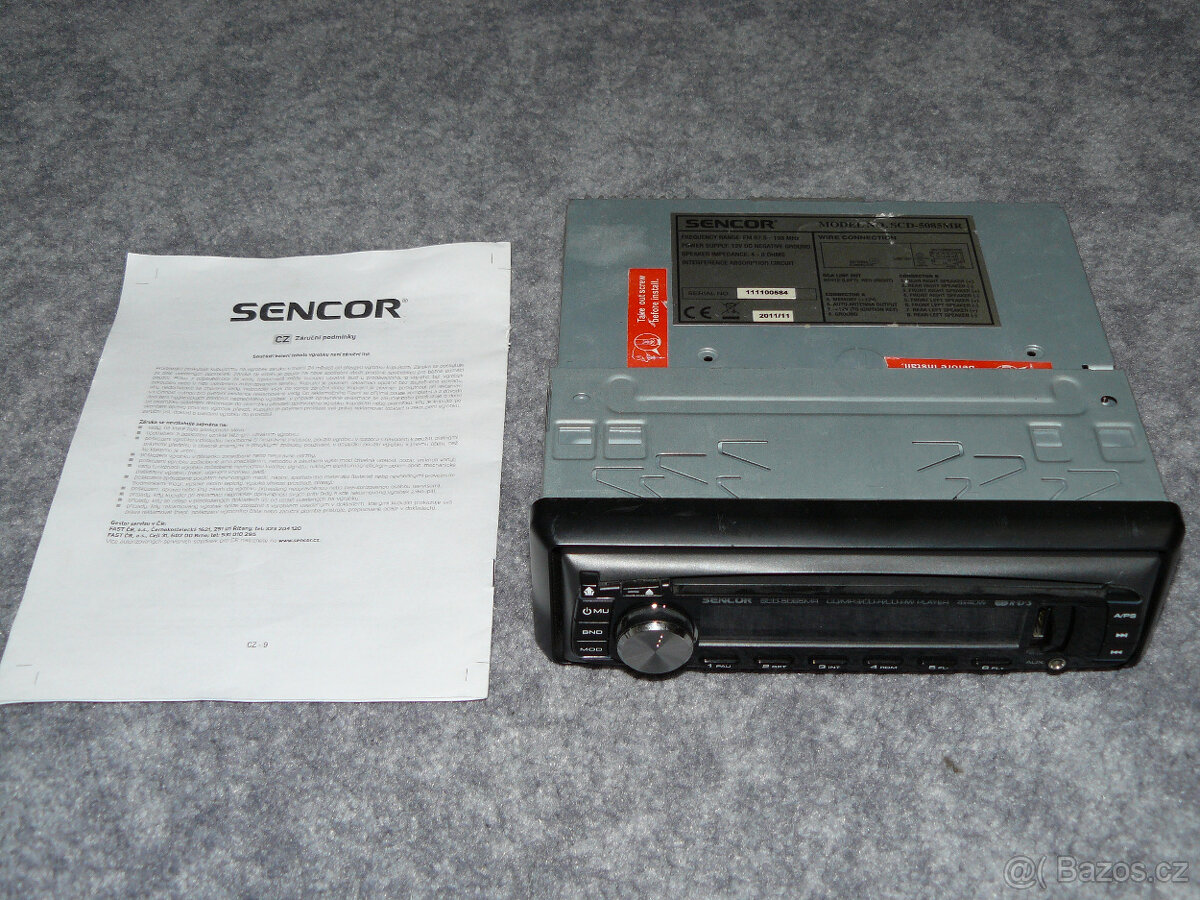 autorádio SENCOR SCD-5085MR