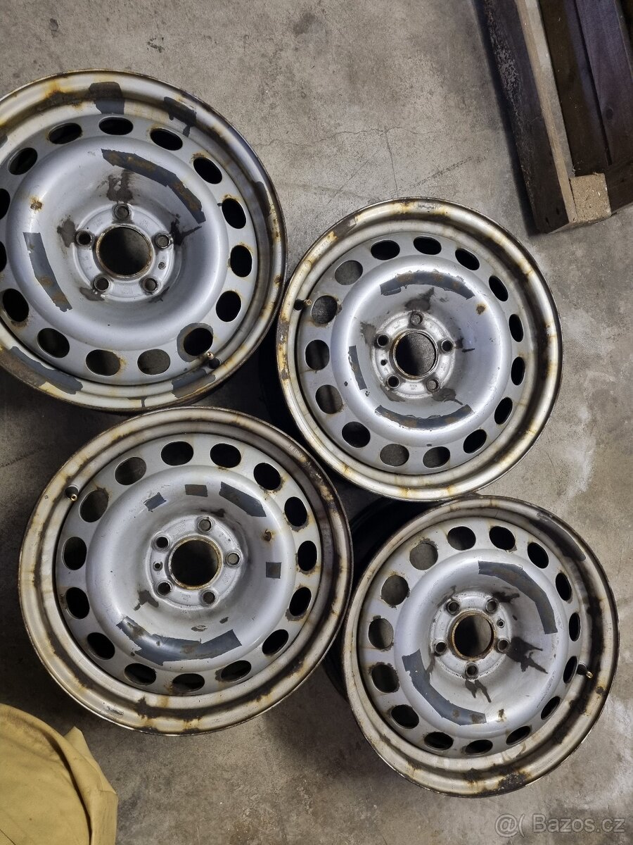 Plechové disky 5x108 7J 16 ET46