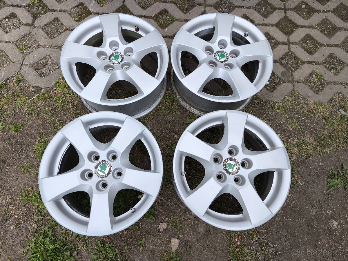 ALU disky originál Škoda 5x100 R14