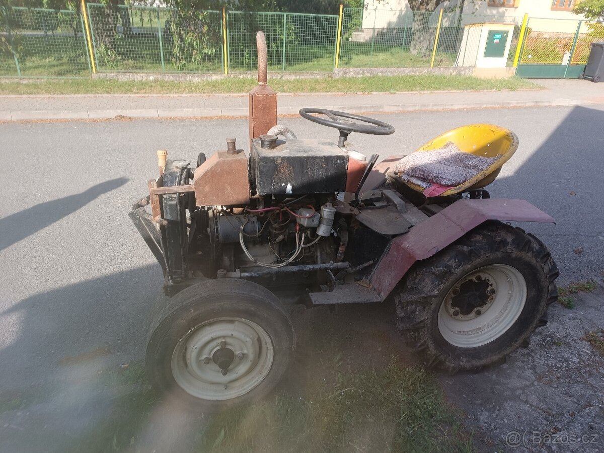 malotraktor domácí výroby