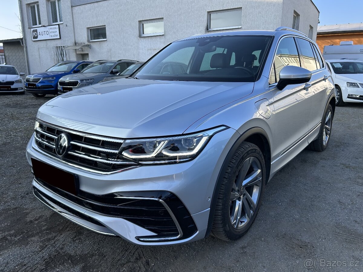 VW TIGUAN 1.4 TSI EHYBRID 110KW DSG R-LINE IQ LED ČR DPH