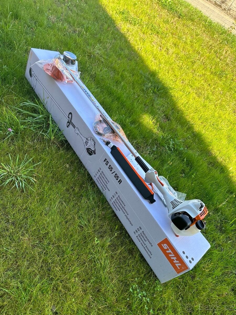 Nový benzínový křovinořez STIHL FS 55