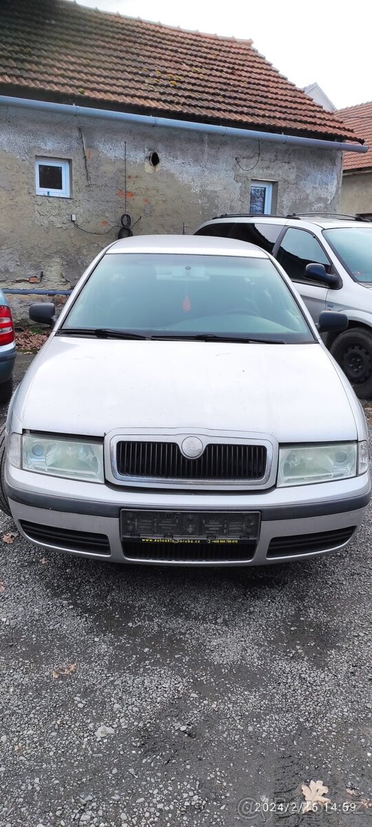 Prodám díly z Škoda Octavia 1,9 66kW,2000,ALH