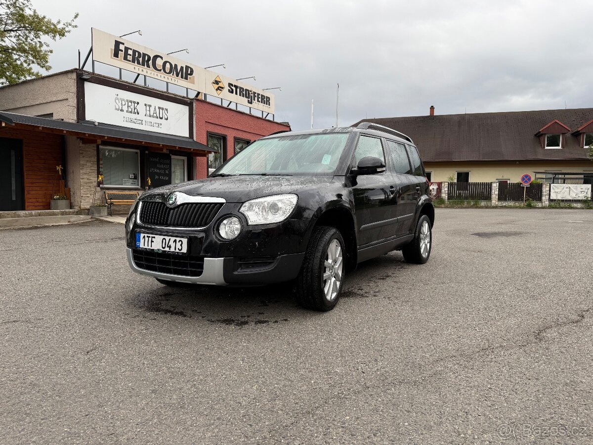 Škoda Yeti 2.0 TDI 103 kW 4x4, rok 2010