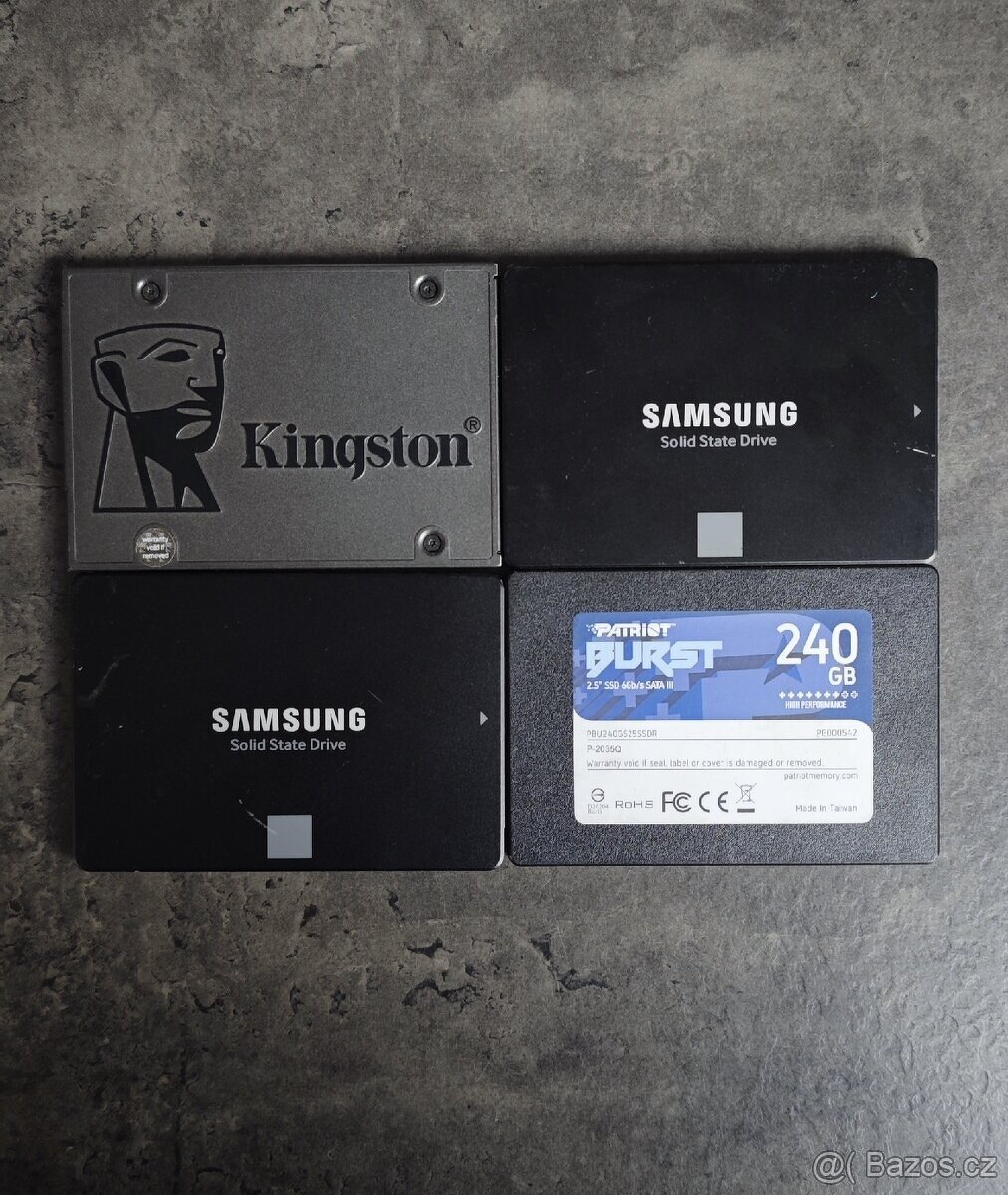 SSD na prodej v popisu + Crystal