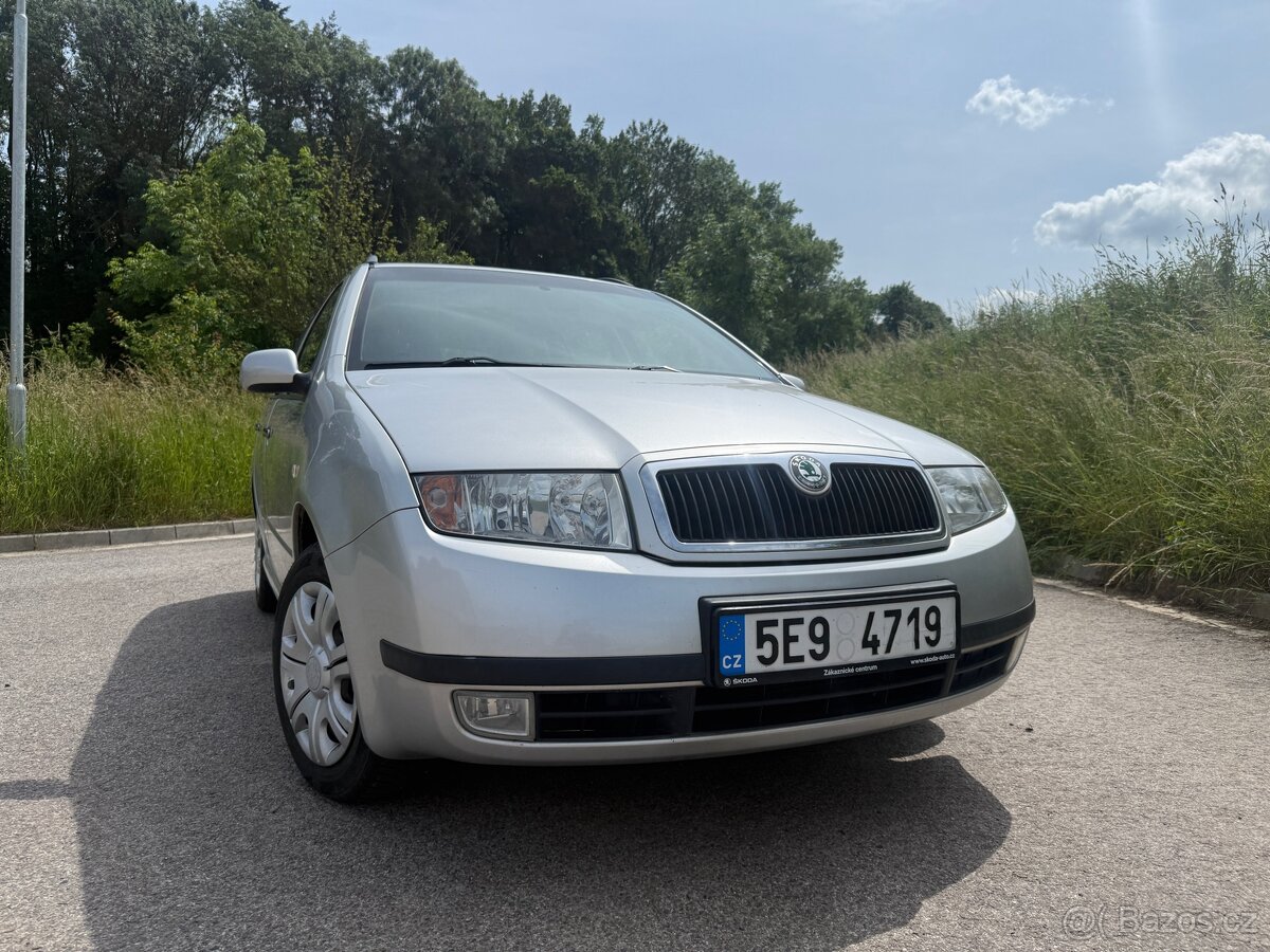 Škoda Fabia Combi 1,4 55 kW PO SERVISU, ZACHOVALÁ