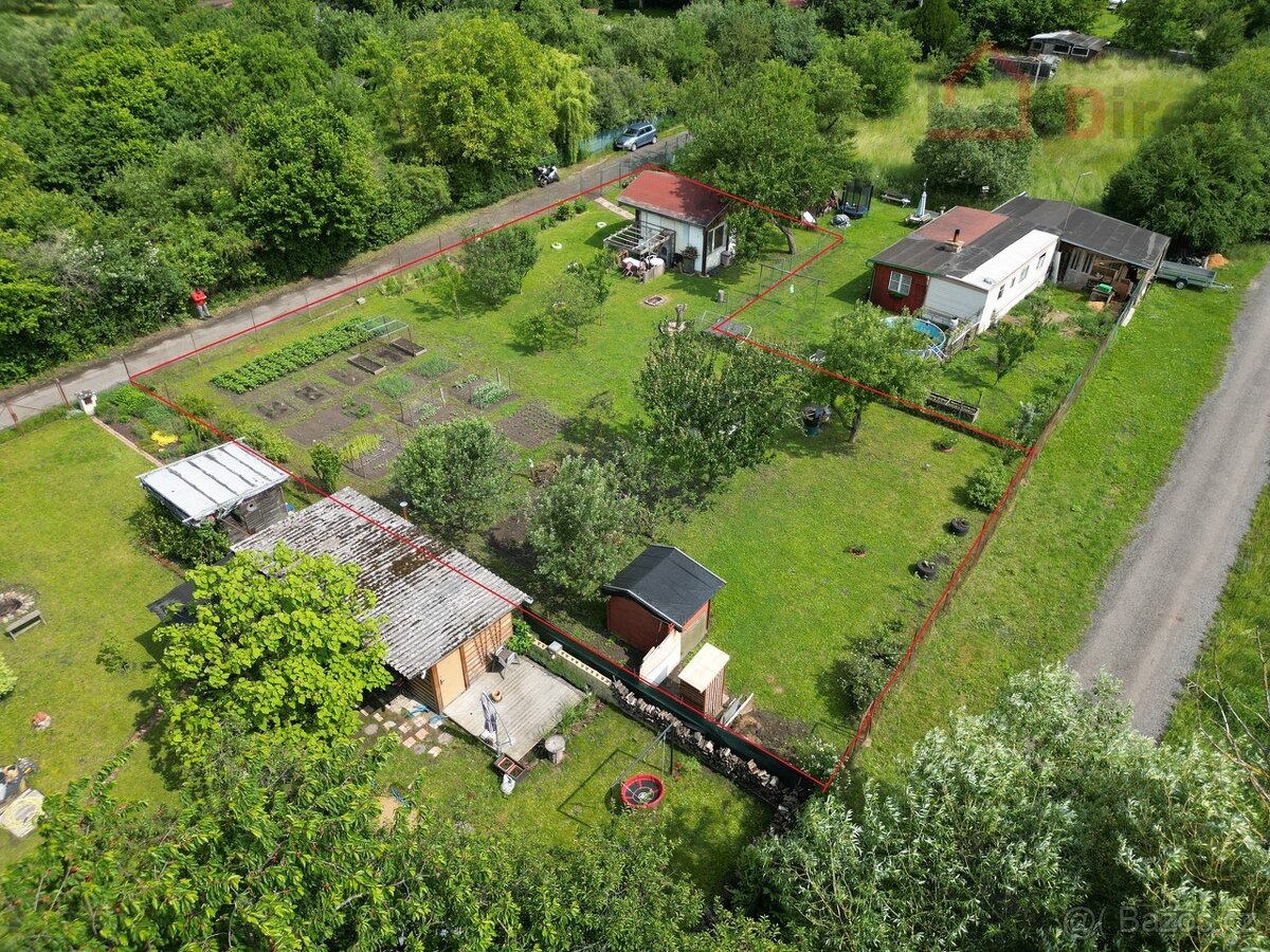 Prodej zahrady s chatkou, 957 m2 – Mladá Boleslav