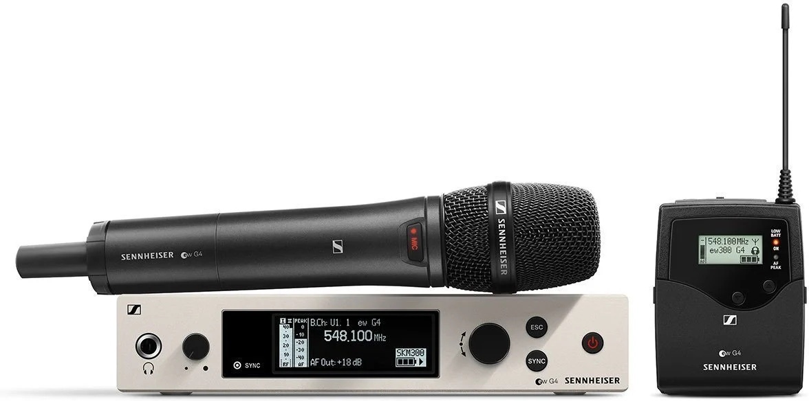 Sennheiser EW 300 G4 Bezdrát. set ruční MME 835 náhl. mik.