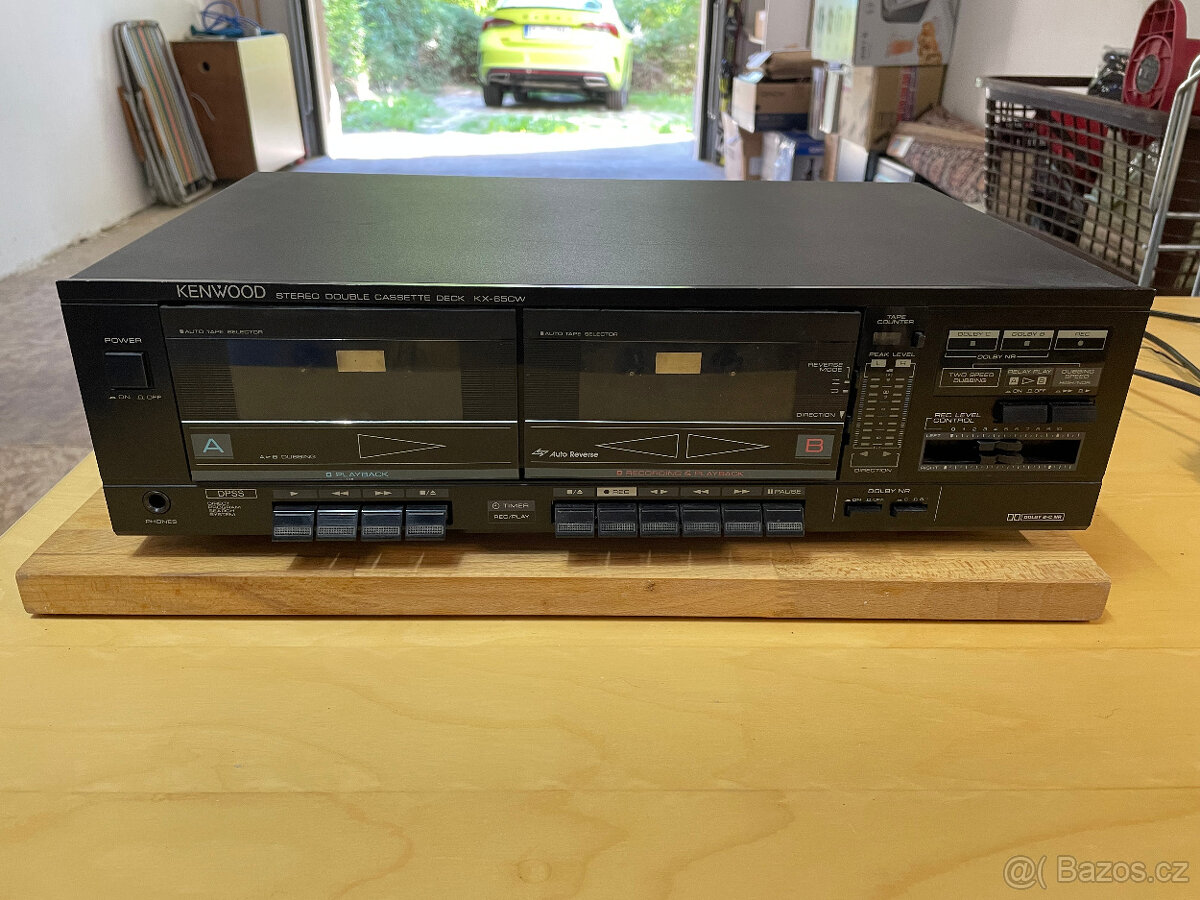 Stereo Double Cassette Deck KX-65 CW
