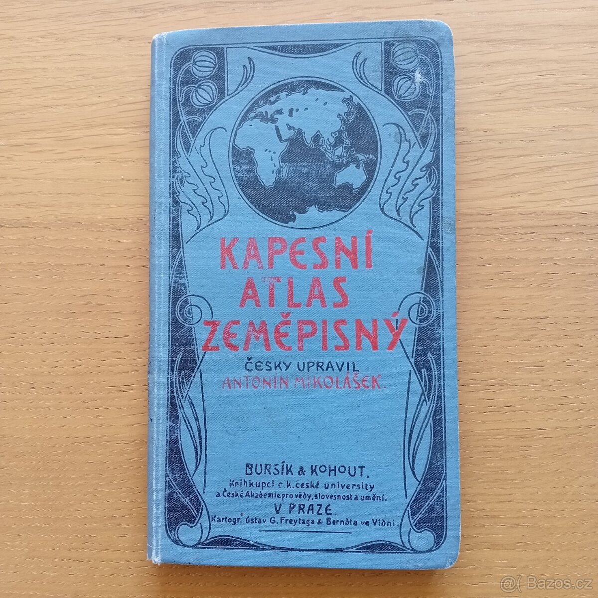Kapesní atlas zeměpisný - 1899