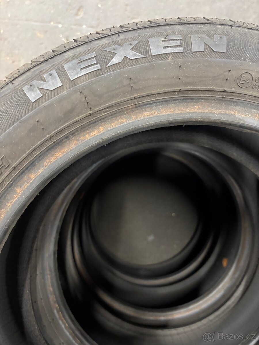 185/55 R15 Nexen, letní sada pneumatik, 1ks-450,-Kč