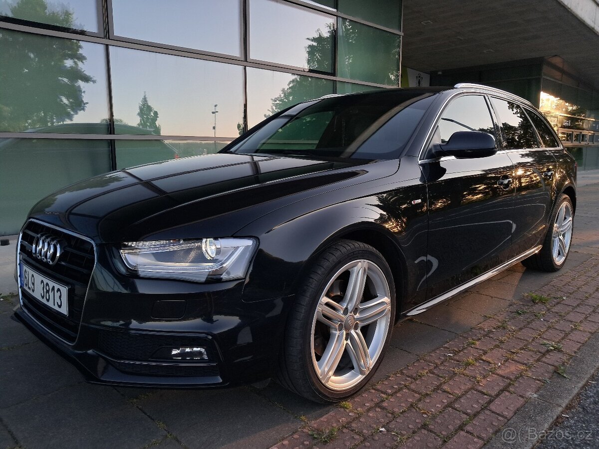 Audi A4 B8.5, 3.0TDI 180kW, MANUÁL, Quattro, 2014, S-line
