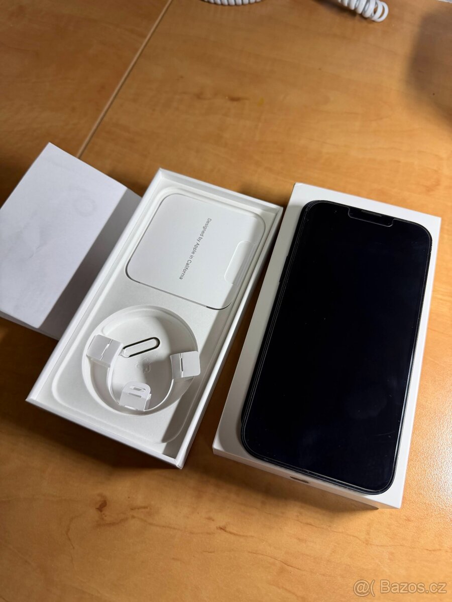 APPLE IPHONE 13, 128GB, temně inkoustová, 90%baterie