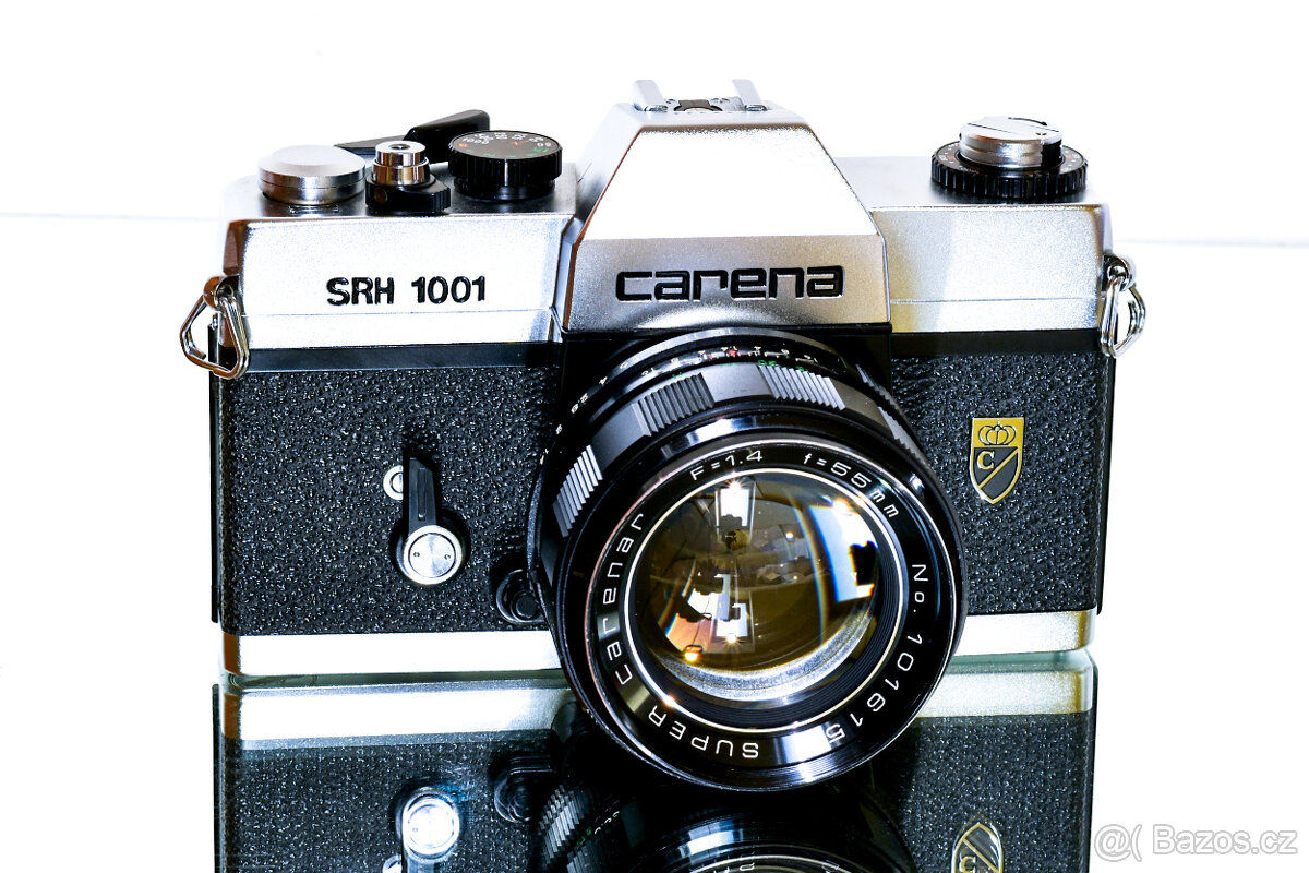 Carena SRH 1001 + 1,4/55 M42 (Tomioka) TOP STAV po servisu