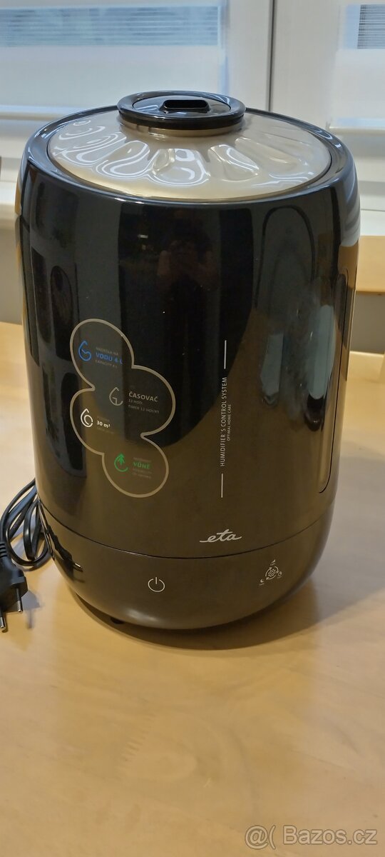 Nový ultrazvukový zvlhčovač vzduchu ETA Airco 1629 90000