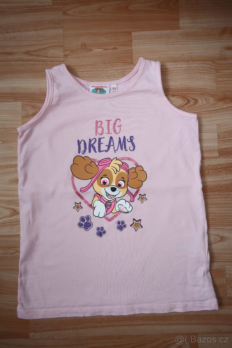 Tílko_Tlapková Patrola_vel. 128