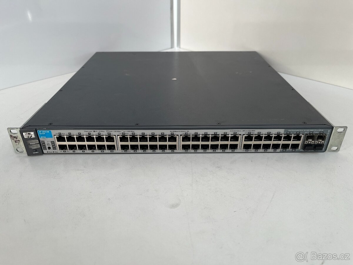 Kvalitní switch HP ProCurve 3500-48