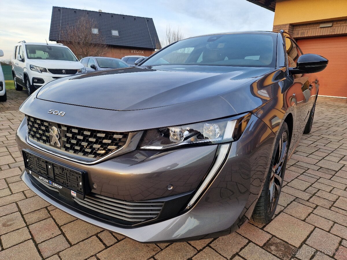Peugeot 508SW 1,6i PureTech - 225PS - GT - 2021 - TOP STAV