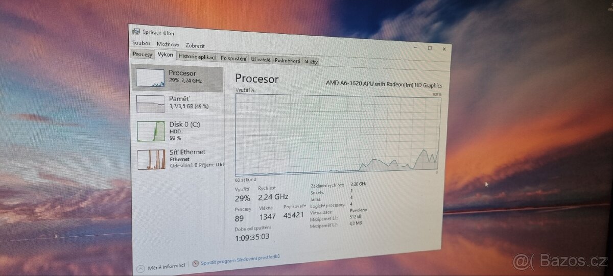 Pc Acer x3470