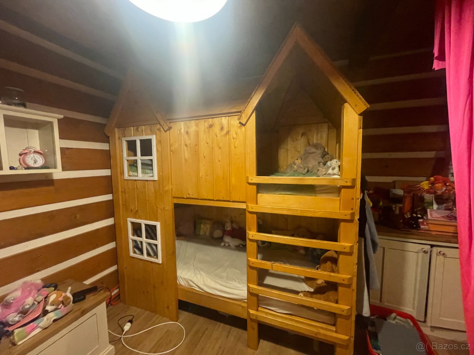 Palanda / patrová postel / pro děti - stylový domeček