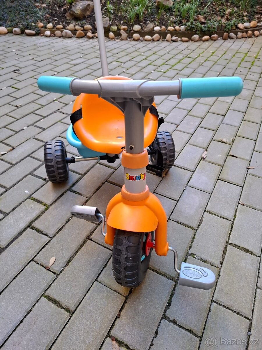 Prodám jezdítko s vodící tyčí Be Fun Mixte Smoby