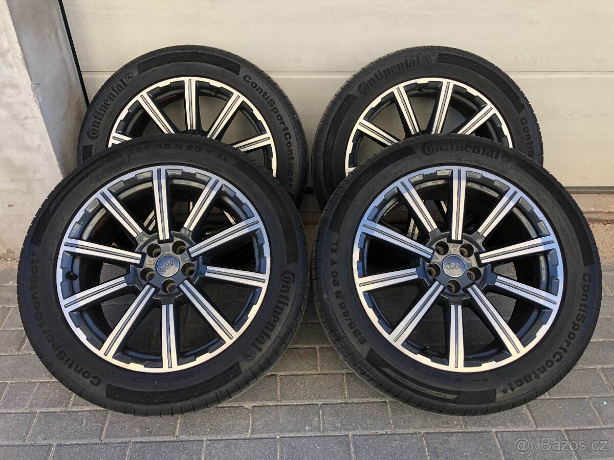 Originální ALU kola R20 Audi Q7 SQ7 + letní pneu