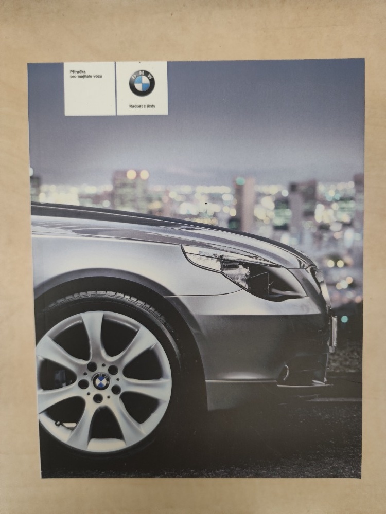 Originální český návod BMW řada 5 E60