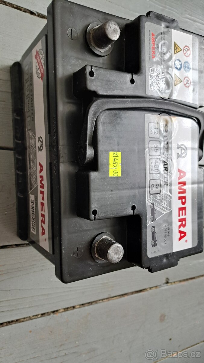Autobaterie 55Ah