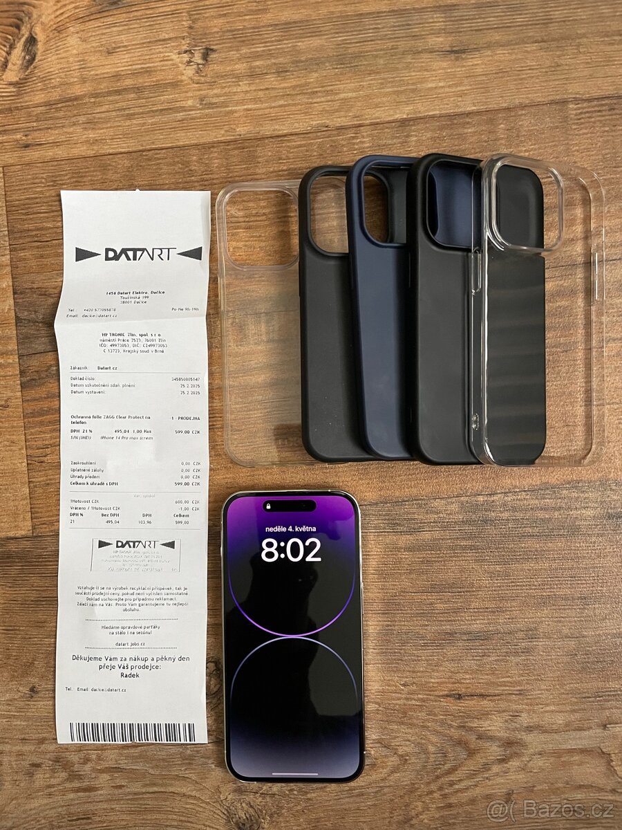 iPhone 14 pro 128gb bílý