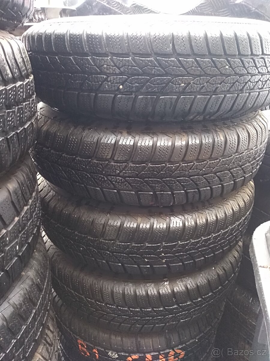 Zimní Barum 145 80 13 s diskem Opel Corsa